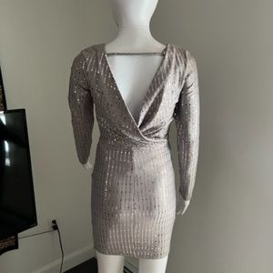 Silver dress